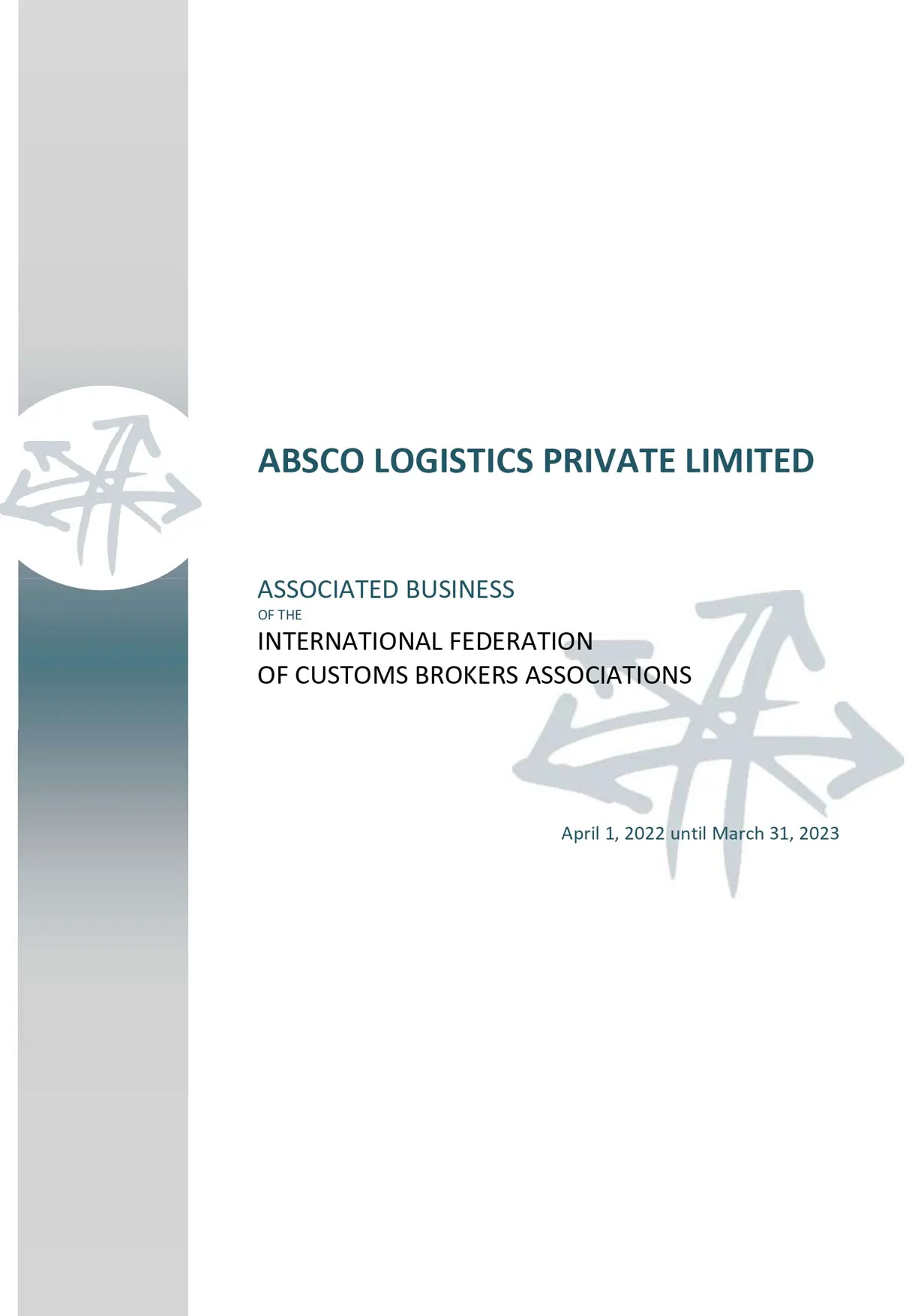 FIEO Registration Certificate